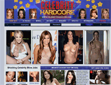 Tablet Screenshot of celebrityhardcore.com